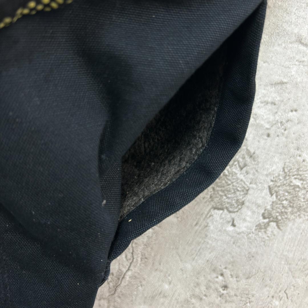 り*ぃ様 Carhartt　カーハート　ダックベスト　ボアベスト　古着　ブラック