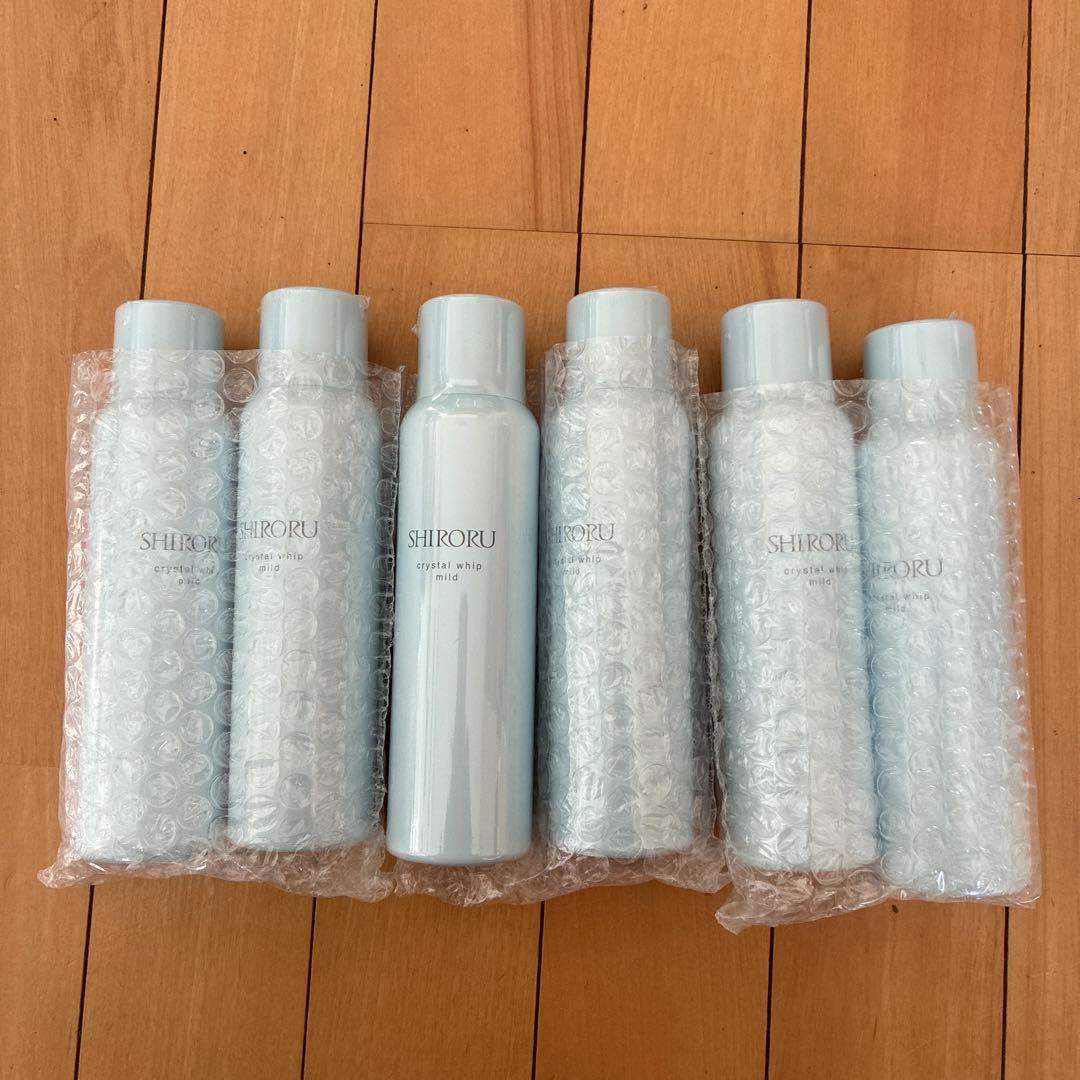 値下げ！ SHIRORU クリスタルホイップ マイルド 6本