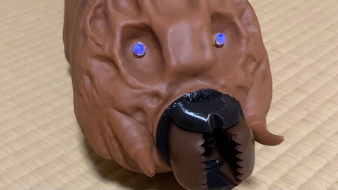 糸光線+全動作+左右後進+眼変色、東京マルイモスラ改2.0