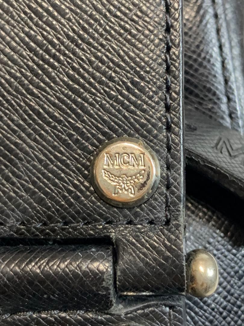 mcm ショルダーバッグ　ビジネスバッグ　サファイアーノ