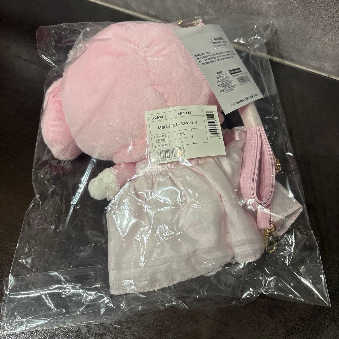 マイメロディ　レディマイメロディシリーズ　ぬいぐるみ風ショルダーバッグ