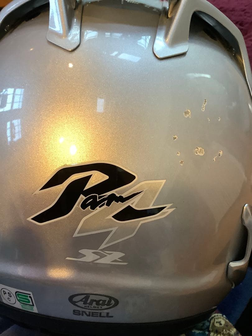 Arai パーム SZ ヘルメット シルバー