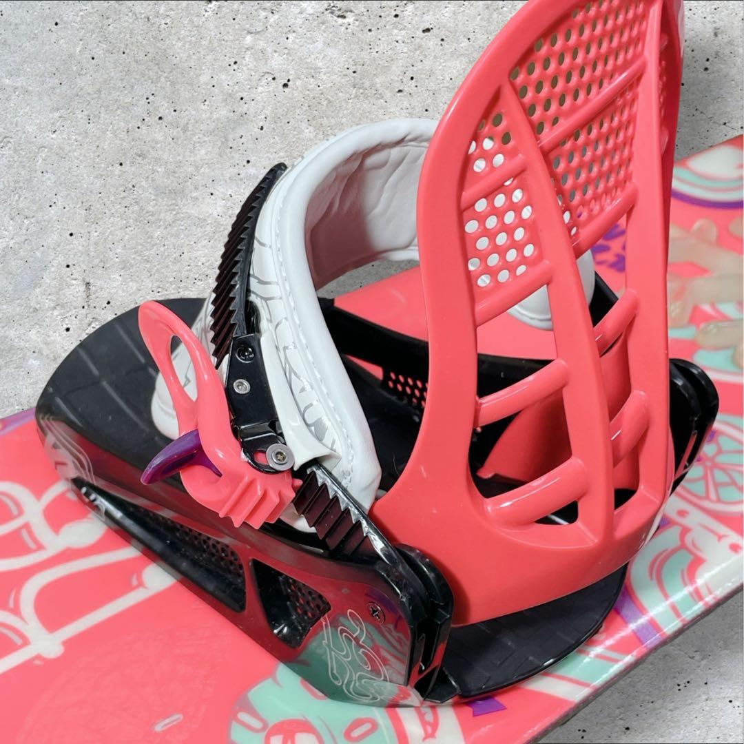 K2 【LIL KANDI】スノーボードセット キッズ 子供用 ピンク ジュニア