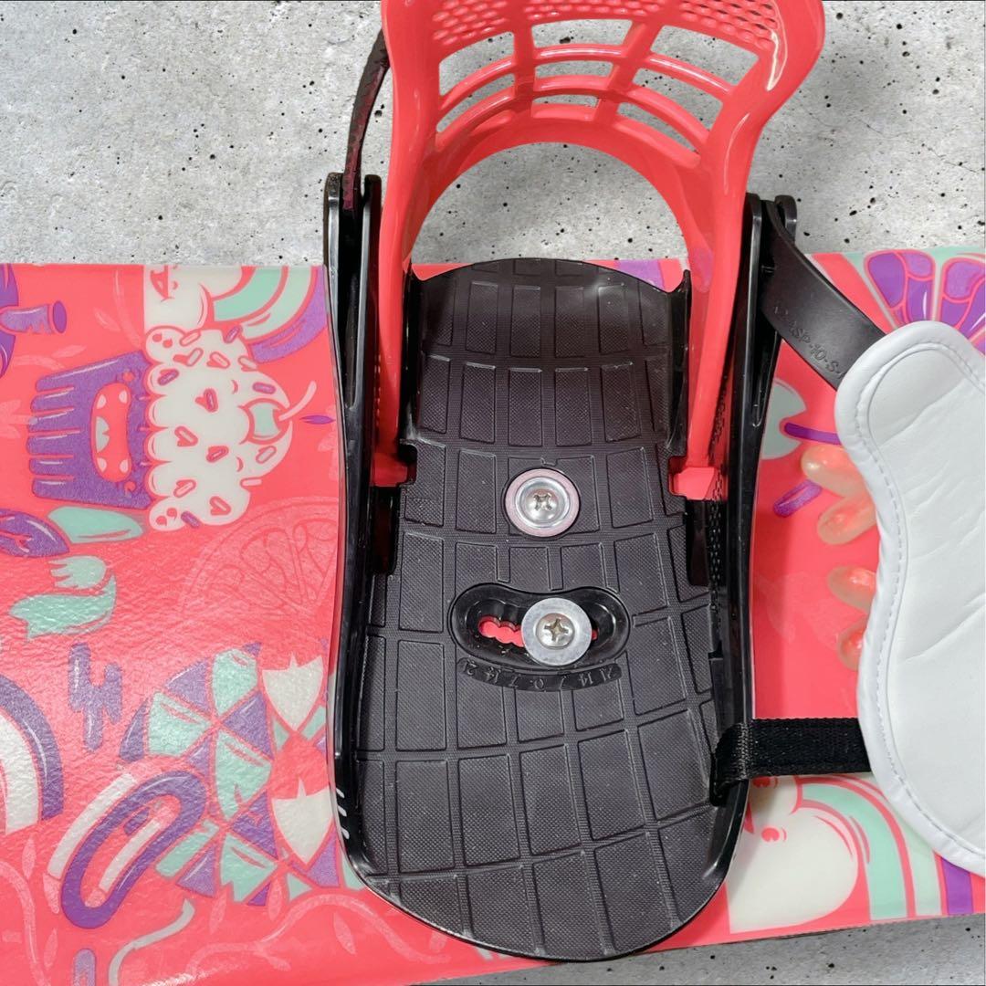 K2 【LIL KANDI】スノーボードセット キッズ 子供用 ピンク ジュニア