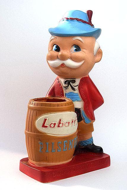 近藤 Labatt's ラバッツ カナダ ビール ビンテージ ペンホルダー