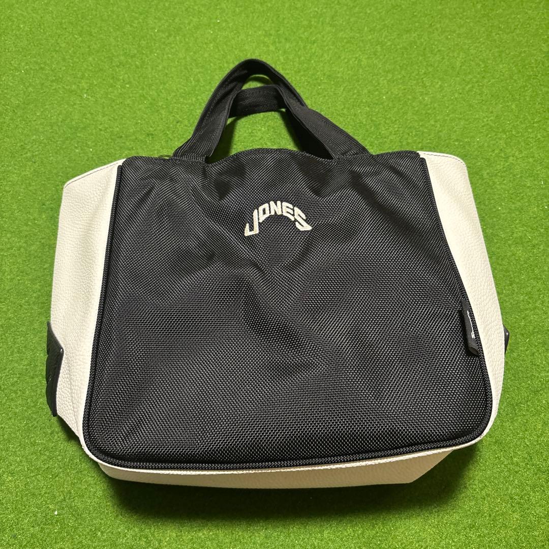 ジョーンズゴルフ　JONES ゴルフカートバッグ 黒/白