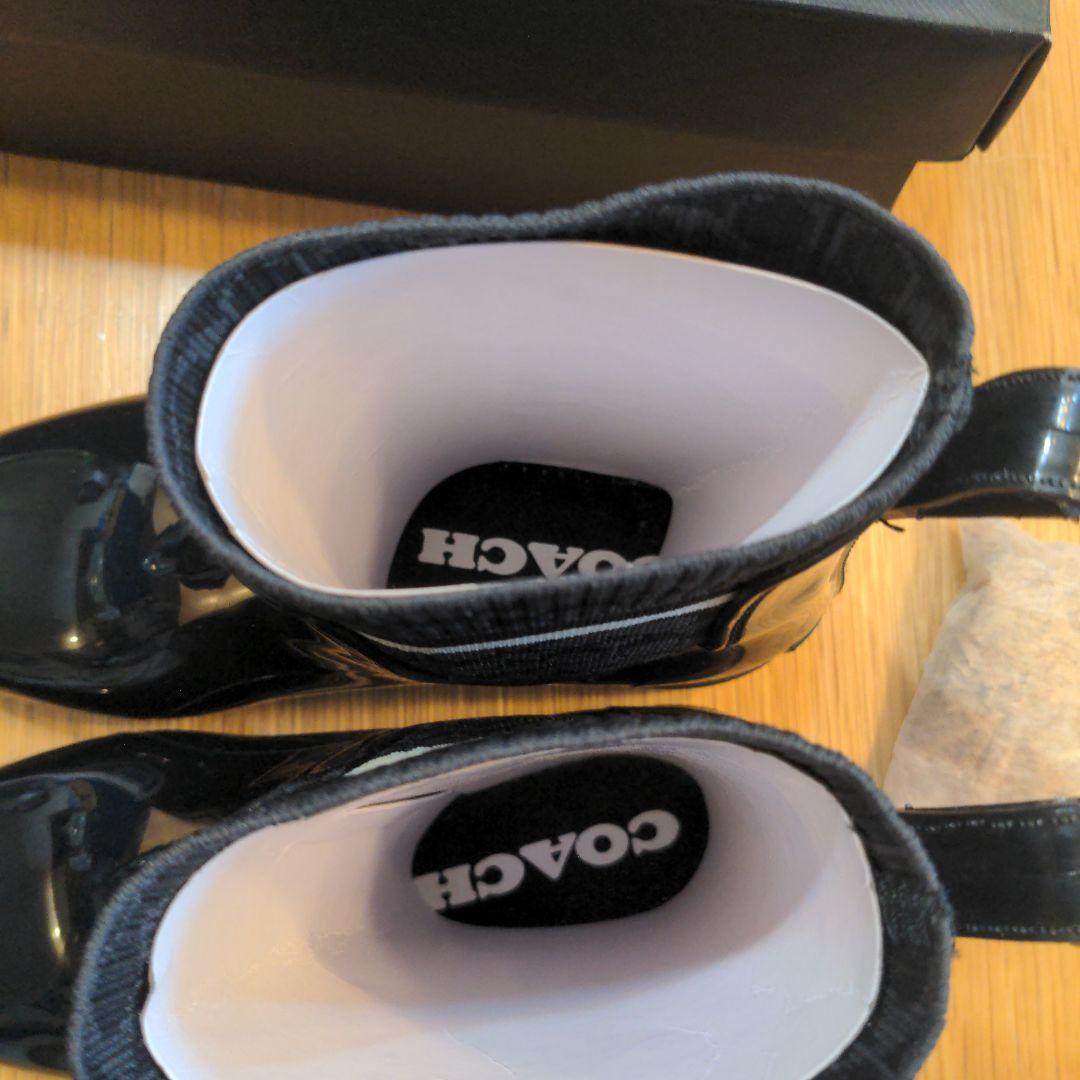 【佐藤さま専用】COACH コーチ レインブーツ サイドゴアブーツ