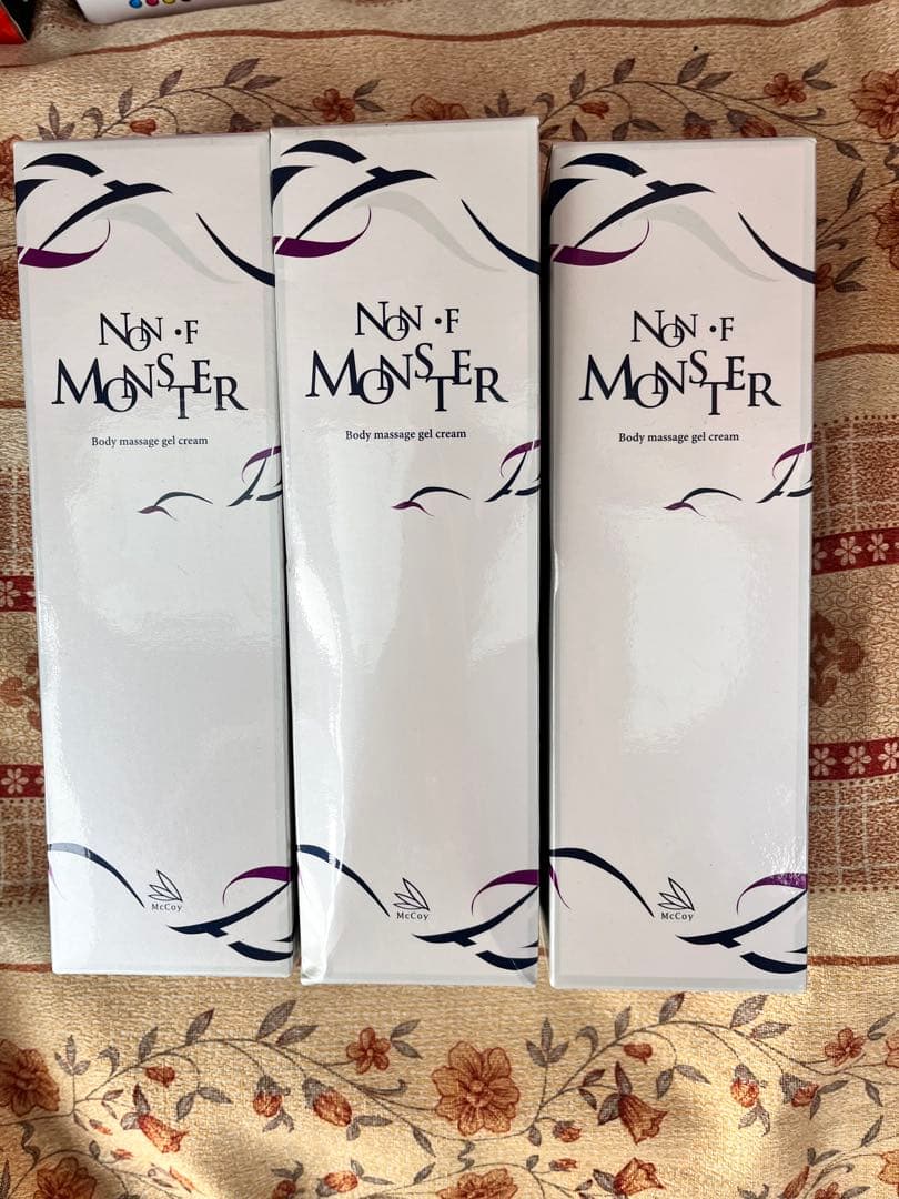 ノン・F・モンスター ボディマッサージジェルクリーム 270g 3個セット