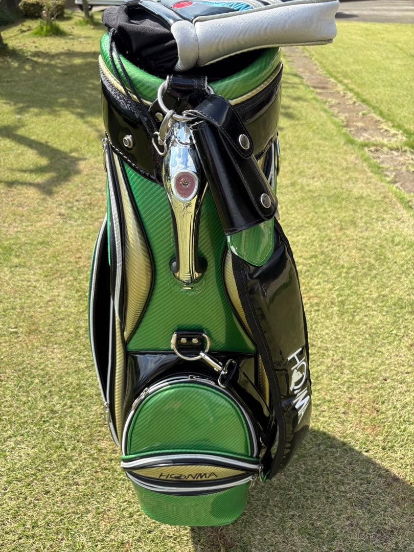 【キャディバッグ】ホンマ　ゴルフ モグラ　エナメルモデル