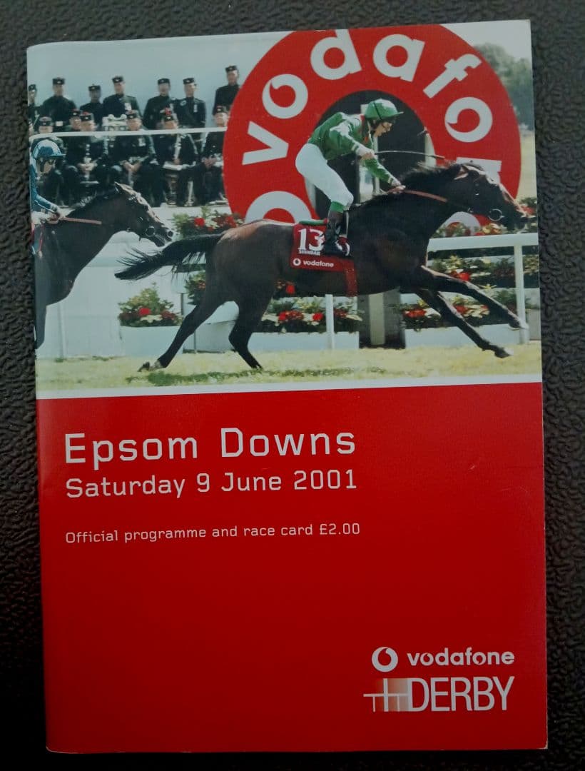 2001年　英ダービー　ガリレオ　優勝　レーシングプログラム