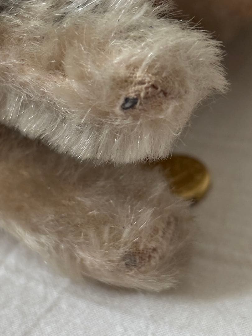 アンティーク ネコ シュタイフ ハーマン 猫 キジ トラ タビー ヴィンテージ