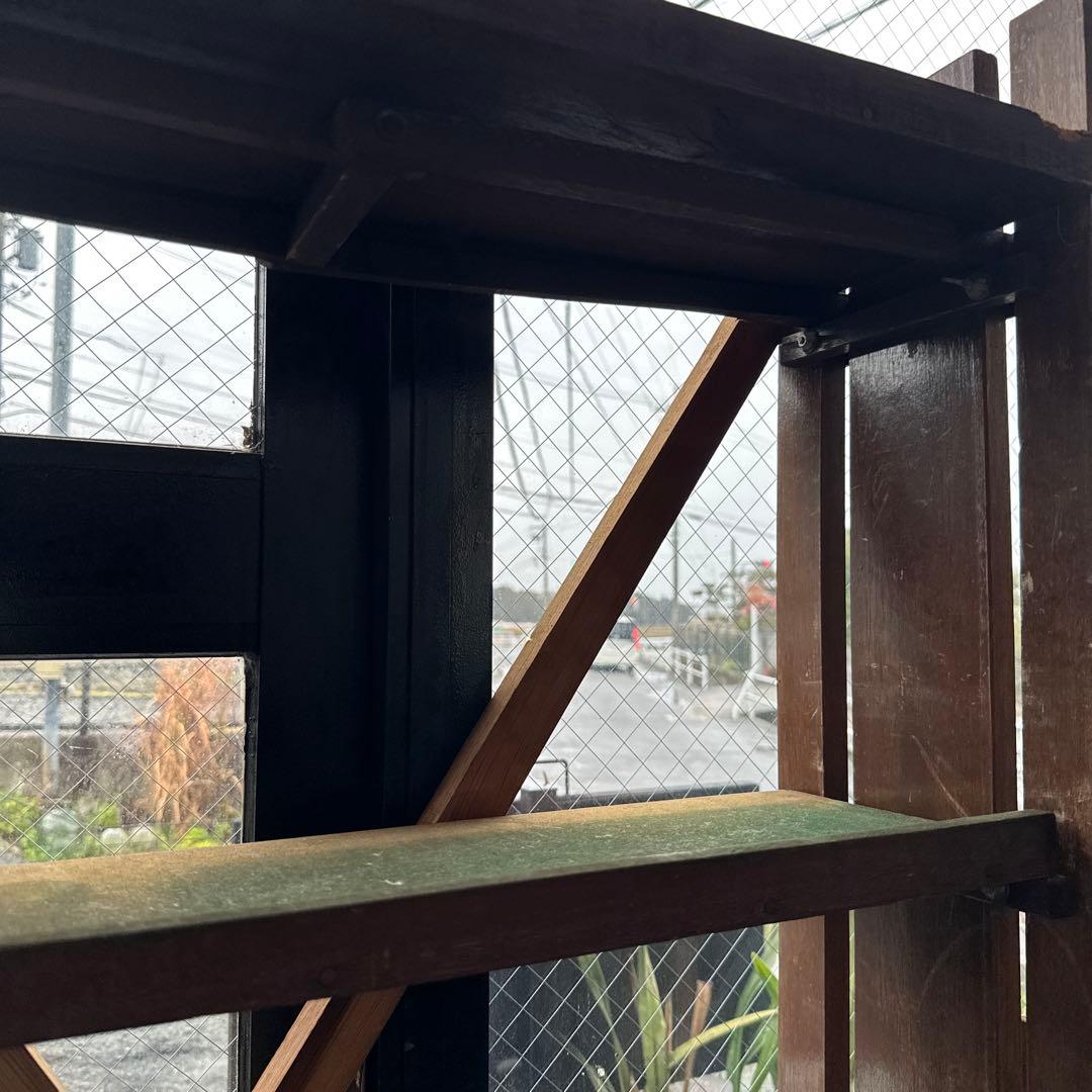 最終お値下げ‼️ヴィンテージ　本棚　木製　味があって大変おしゃれ