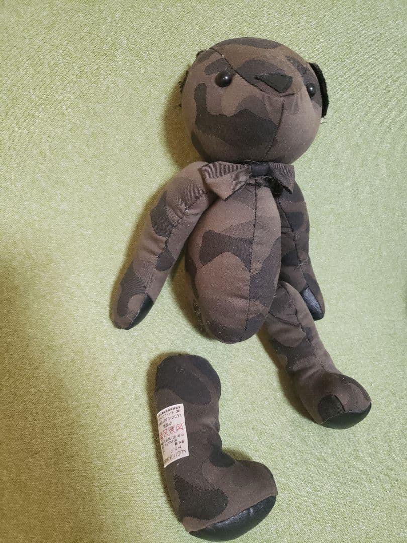 nano・universe×ハリスツイードベア4体　オリジナルベア3体　計7体