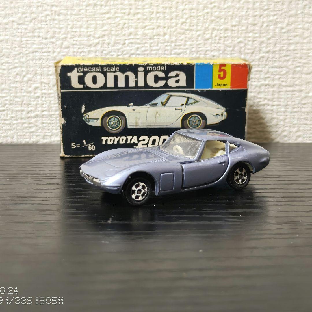 TOMICA　トミカ　トヨタ2000GT　銀色　1Aホイール　箱付き