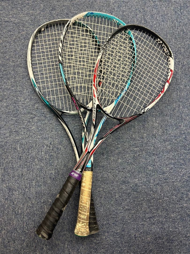 （NGT）【YONEX バドミントンラケット 3本セット】