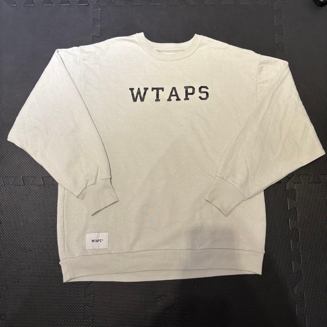 WTAPS トレーナー SIZE 03 ライトグレー スウェット