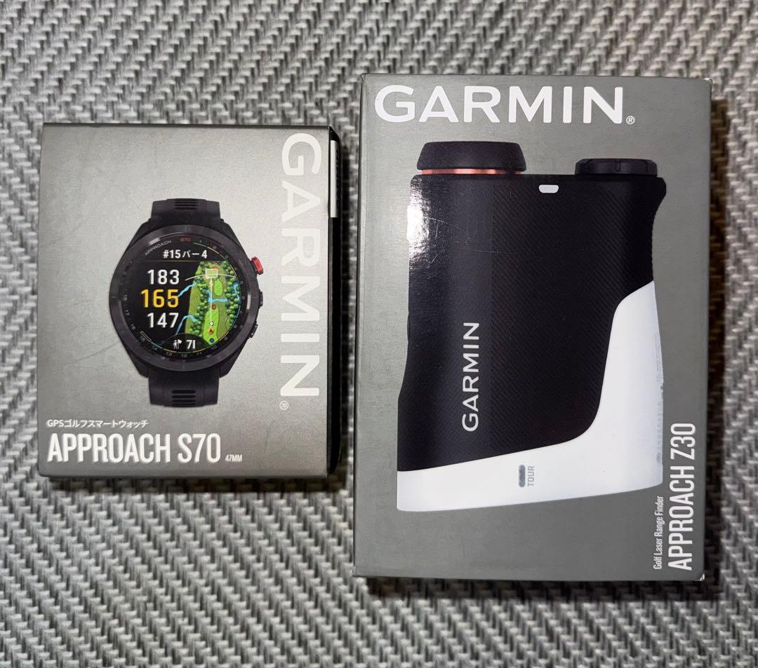 ガーミン【GARMIN】APPROACH S70 47mm&Z30 セット