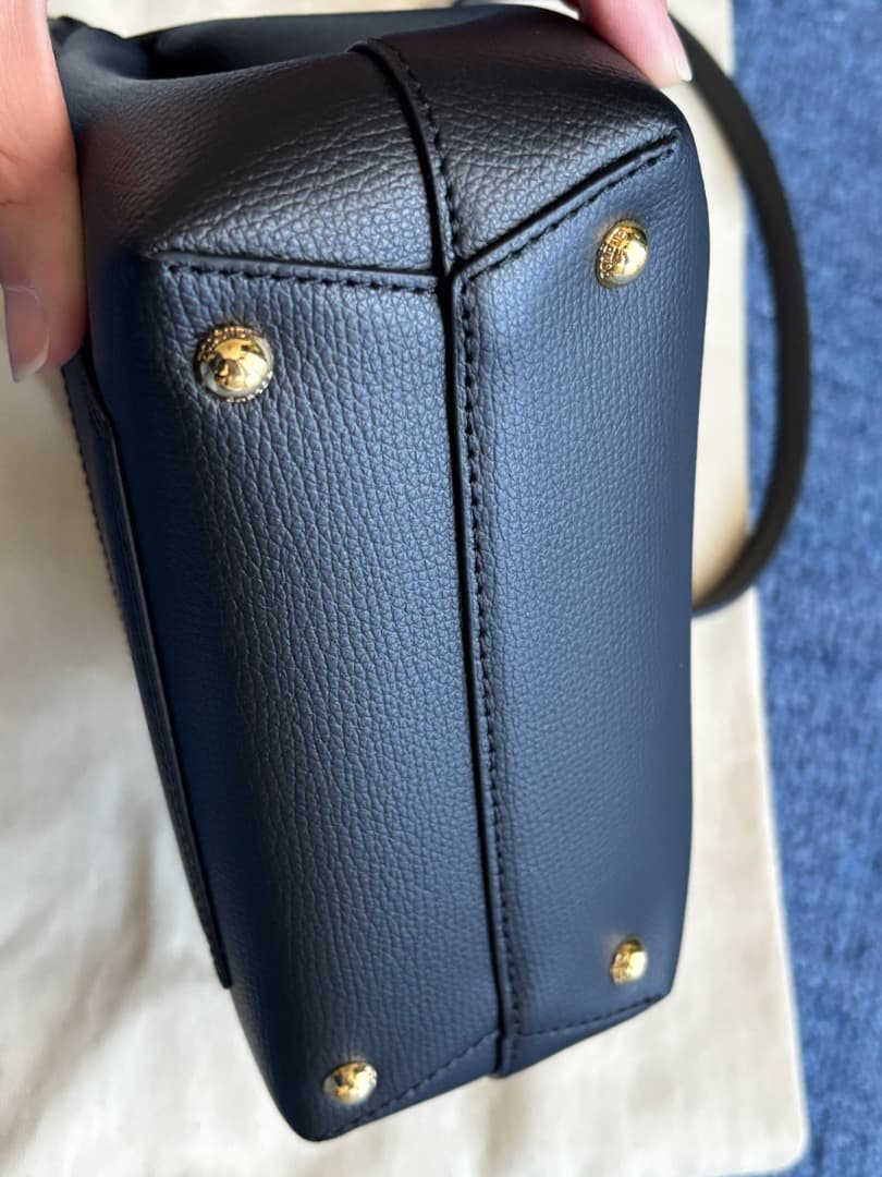 値下げ　POLENE Numero Un Nano ブラックショルダー バッグ