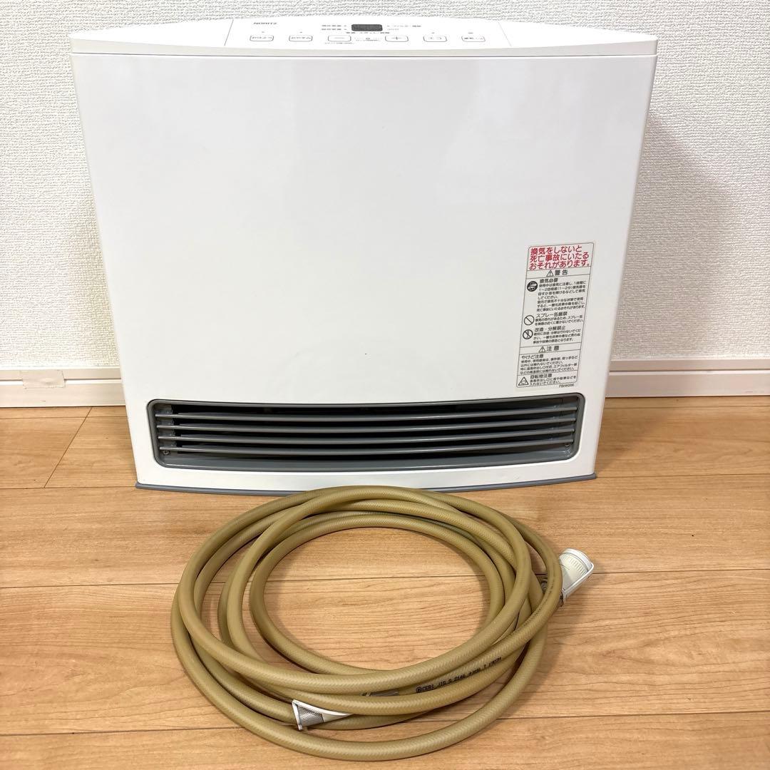 動作品 ノーリツ GFH-4005S 都市 ガス ファン ヒータ 5m ホース