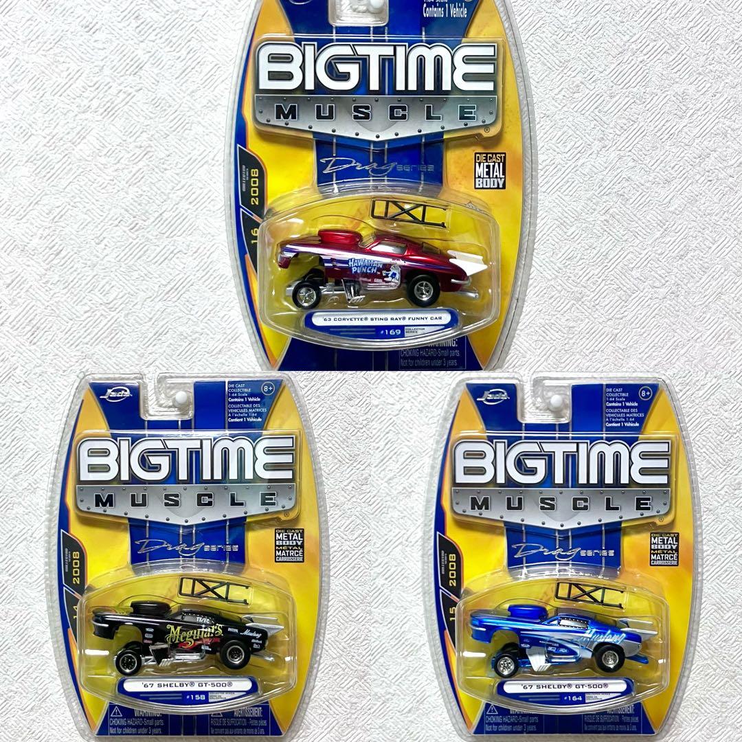 ★ jada toys 1/64 funny car ドラッグカー 3台セット★