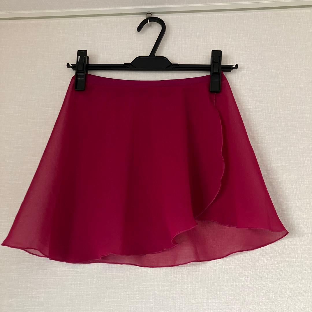 バレエスカート　デラロミラノ　赤