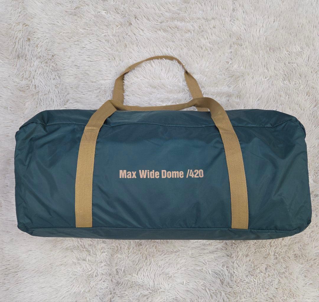 未使用　Coleman Max Wide Dome 420