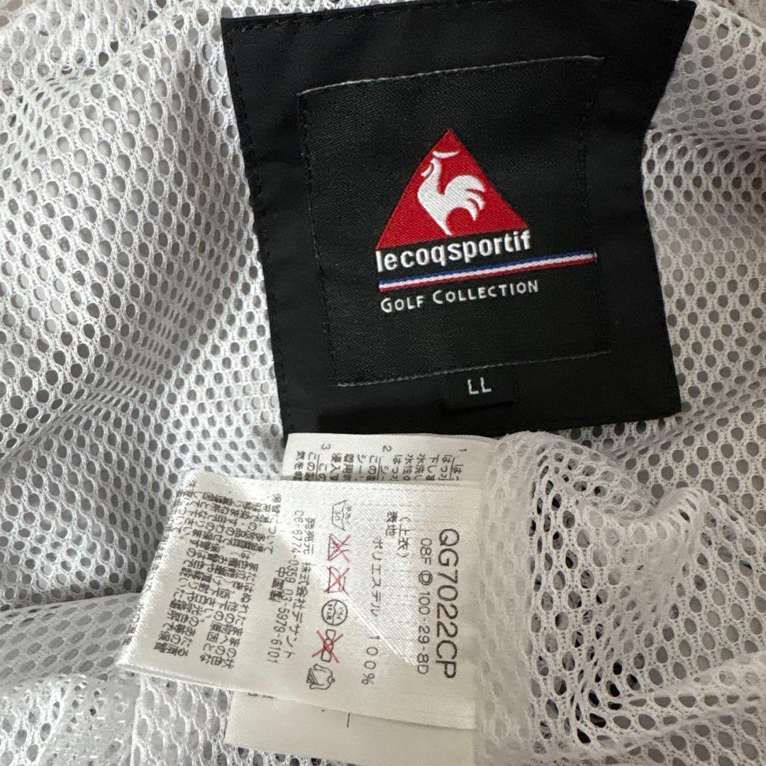 ルコック ゴルフ　レインウェア　サイズLL