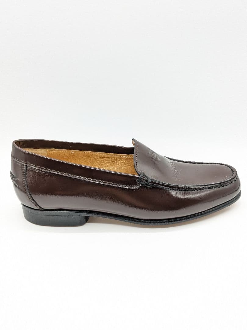 極美品 HERMES ローファー 22.5cm ダークブラウン エルメス 35