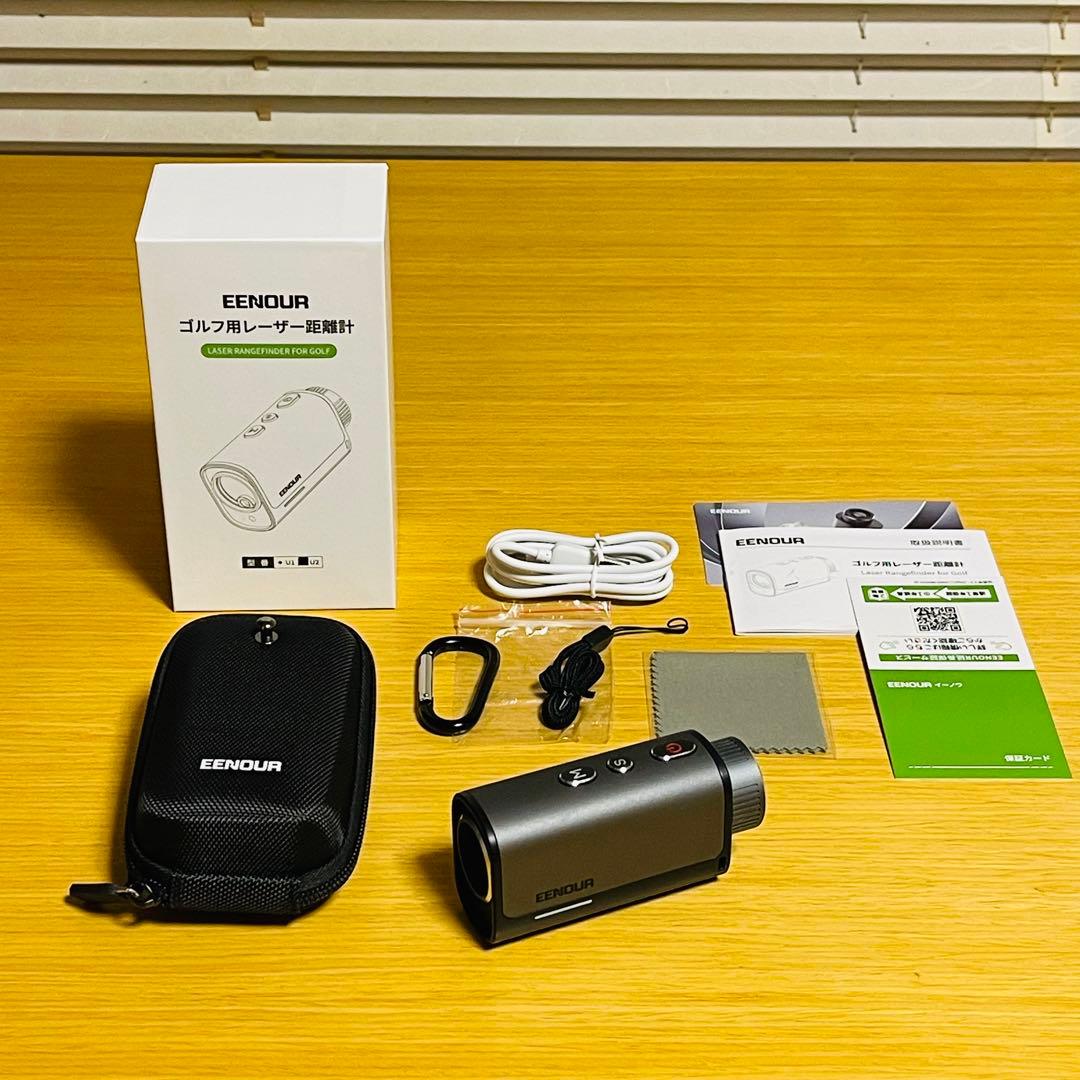 【ほぼ新品】EENOUR ゴルフレーザー距離計U2 ブラック