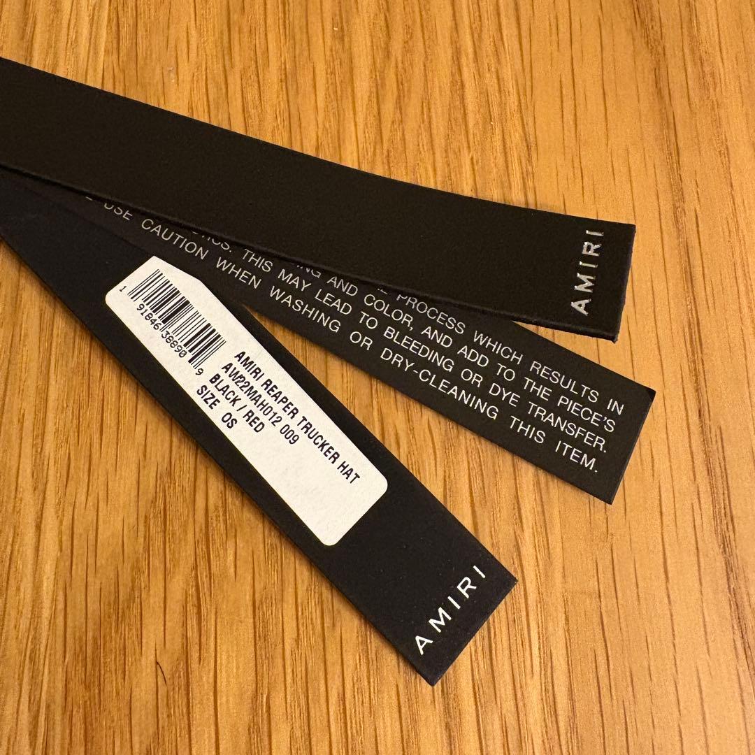 【最終価格】新品未使用 AMIRI メッシュ キャップ 正規品