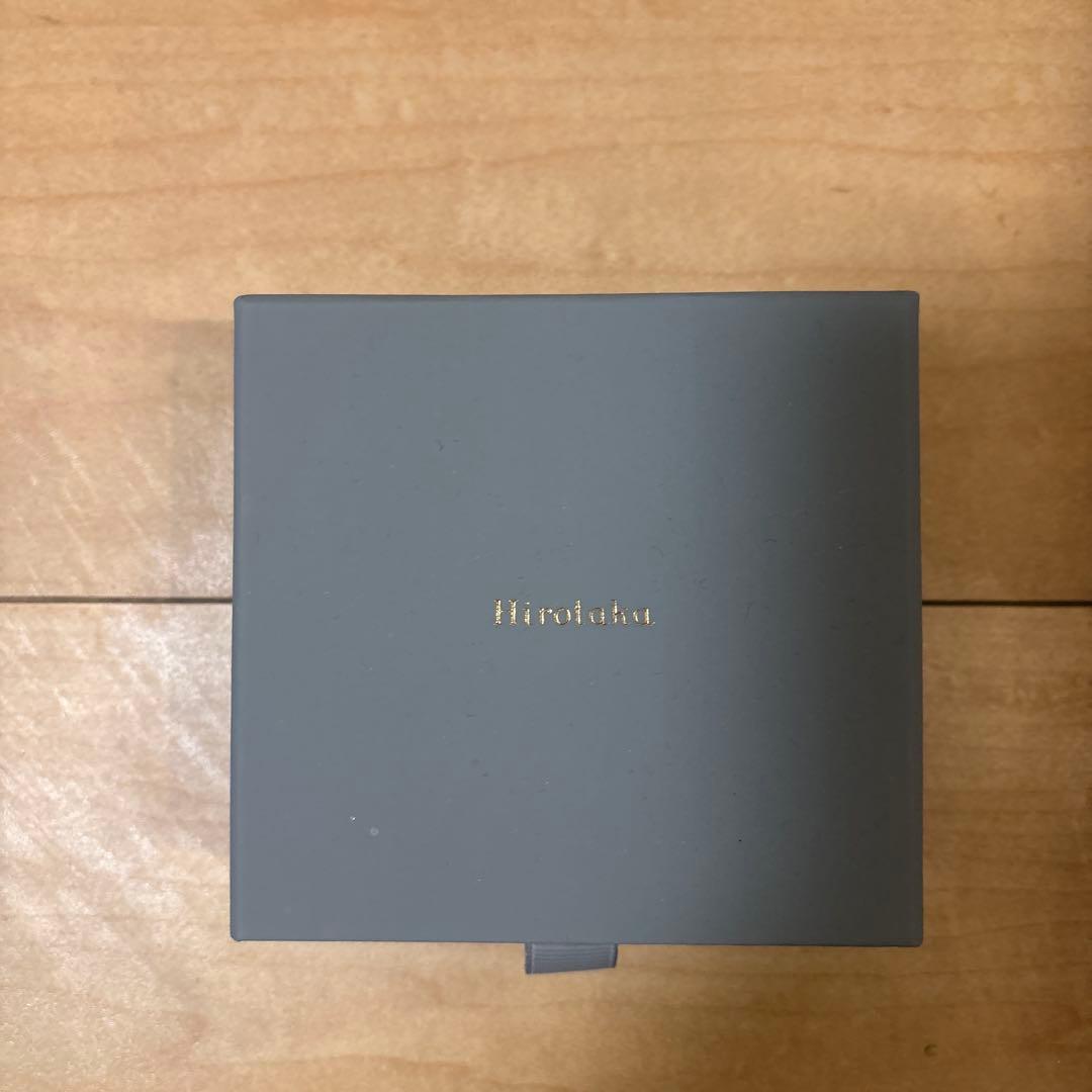 要確認Hirotaka スピアピアス　片耳用 石3点付き