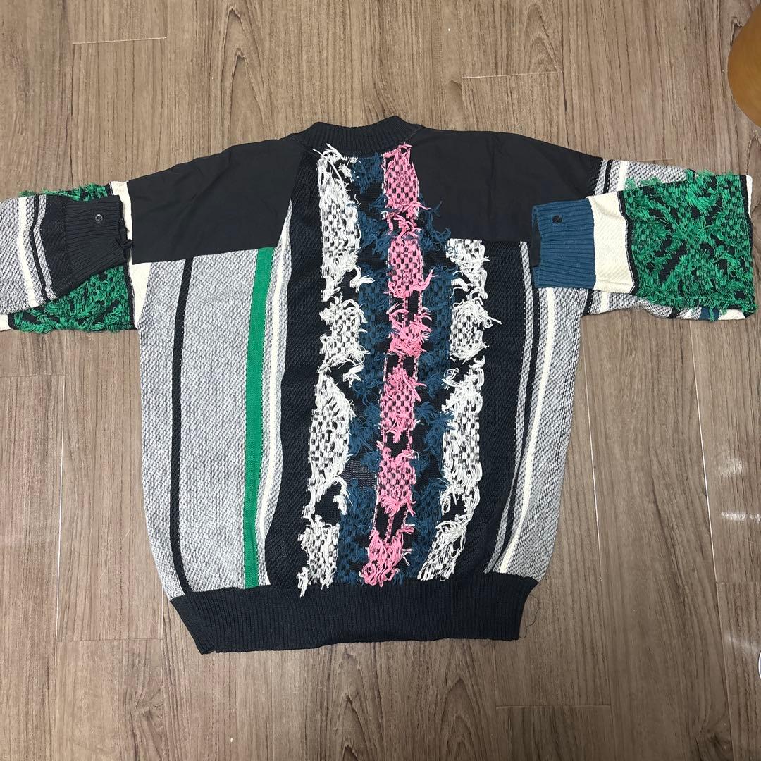 （KJ様）sacai 多色ジャガーニット サイズ4 カラー926
