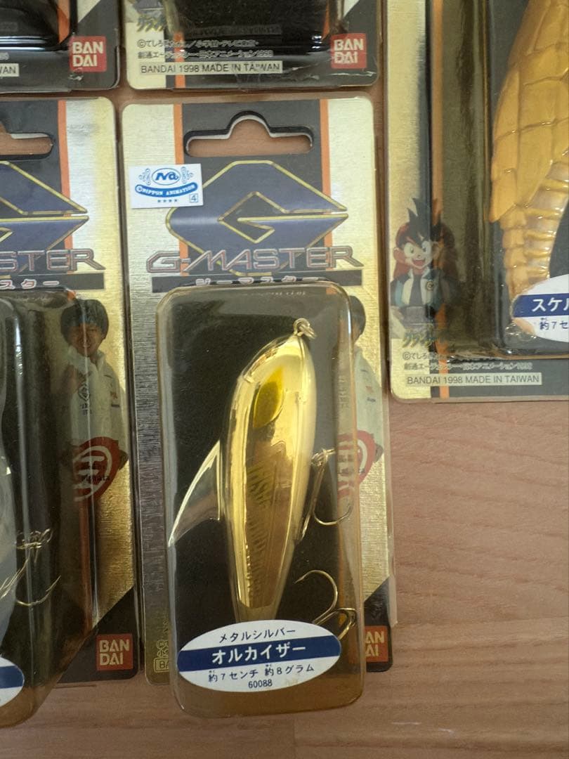 グランダー武蔵 GYMASTER ルアー7個セット バンダイ