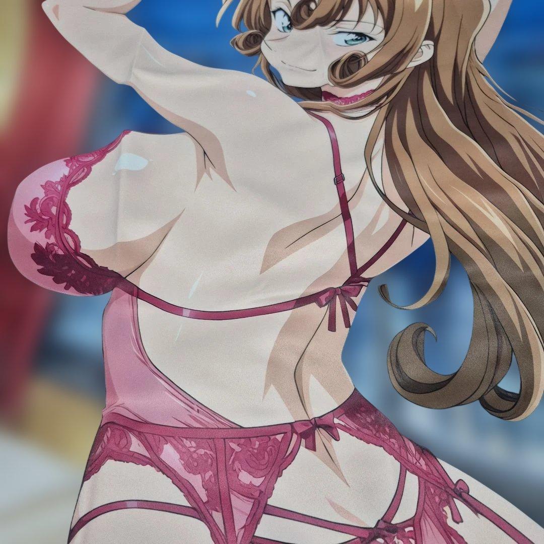 アニメ名探偵コナンキャラクター B1タペストリー ピンク