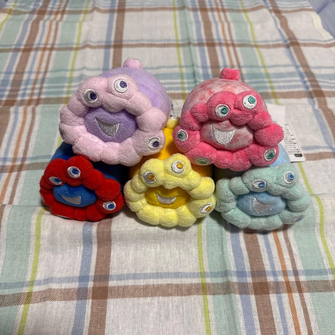 ミャクミャク ロールお手玉ぬいぐるみ 5個セット