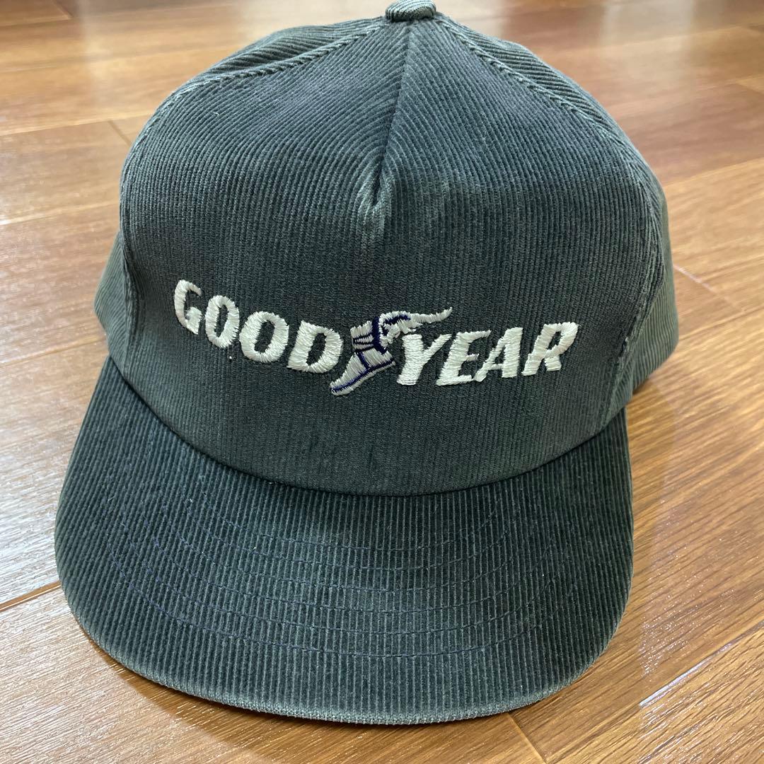 GOOD YEAR グッドイヤーコーデュロイキャップ swingster USA