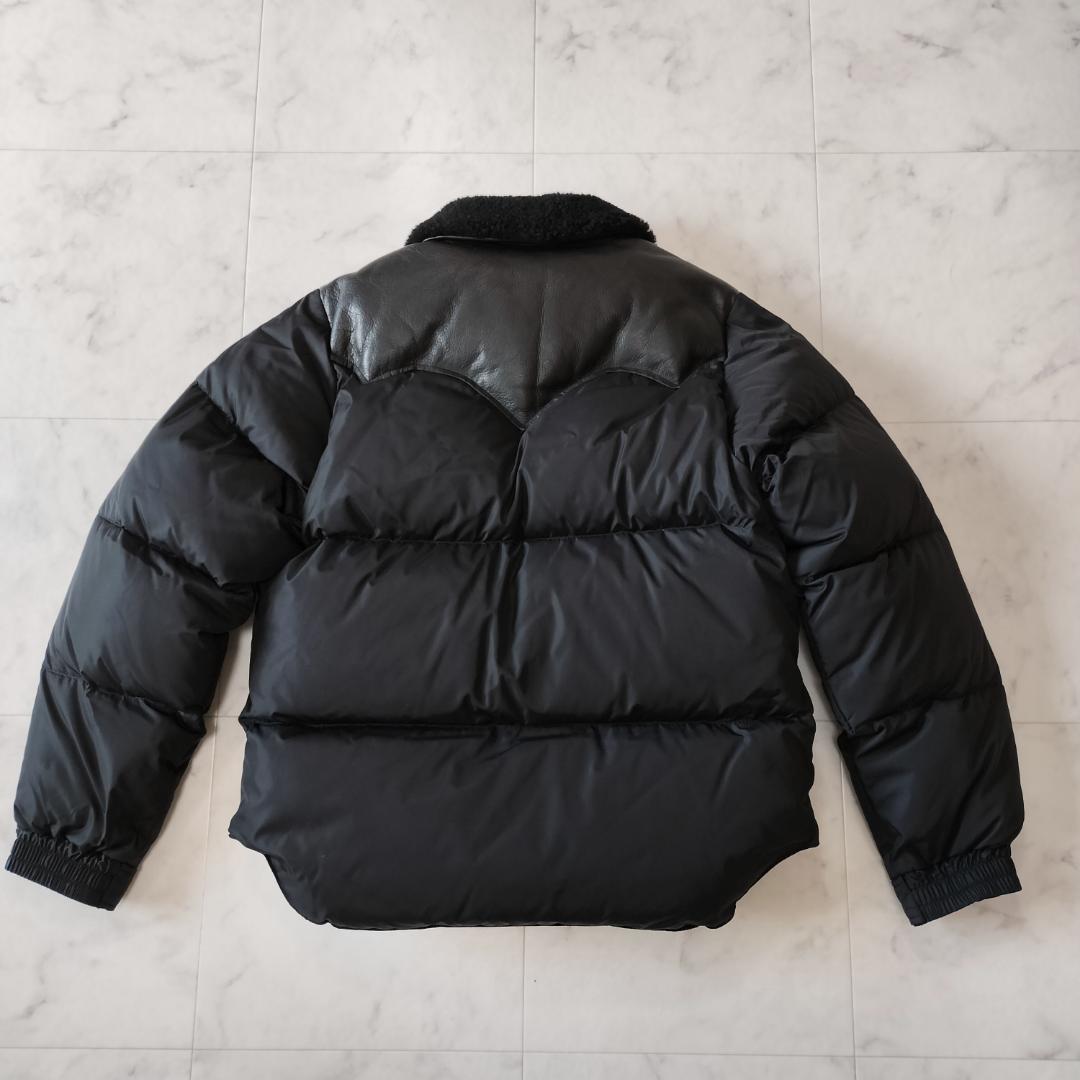 ロッキーマウンテンフェザーベッド クリスティジャケット 40 L ブラック 牛革