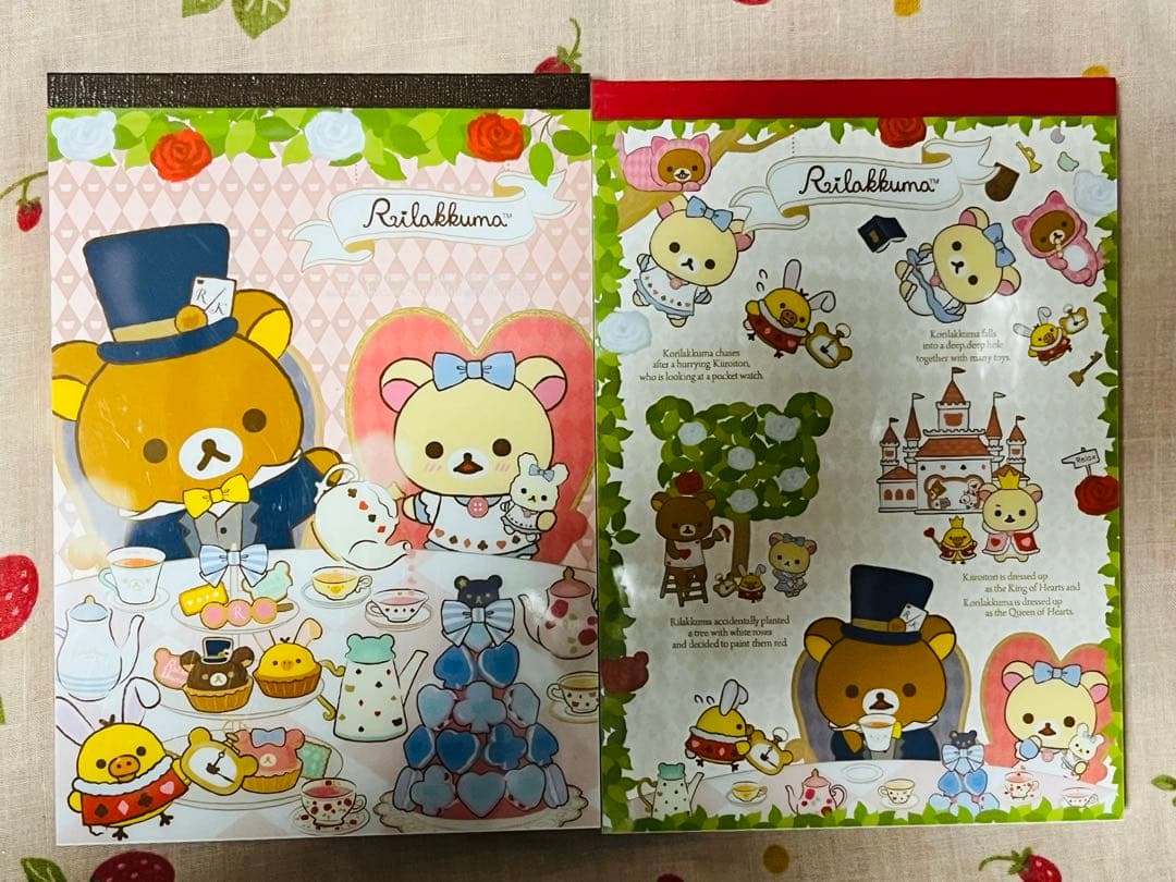 リラックマ メモ帳