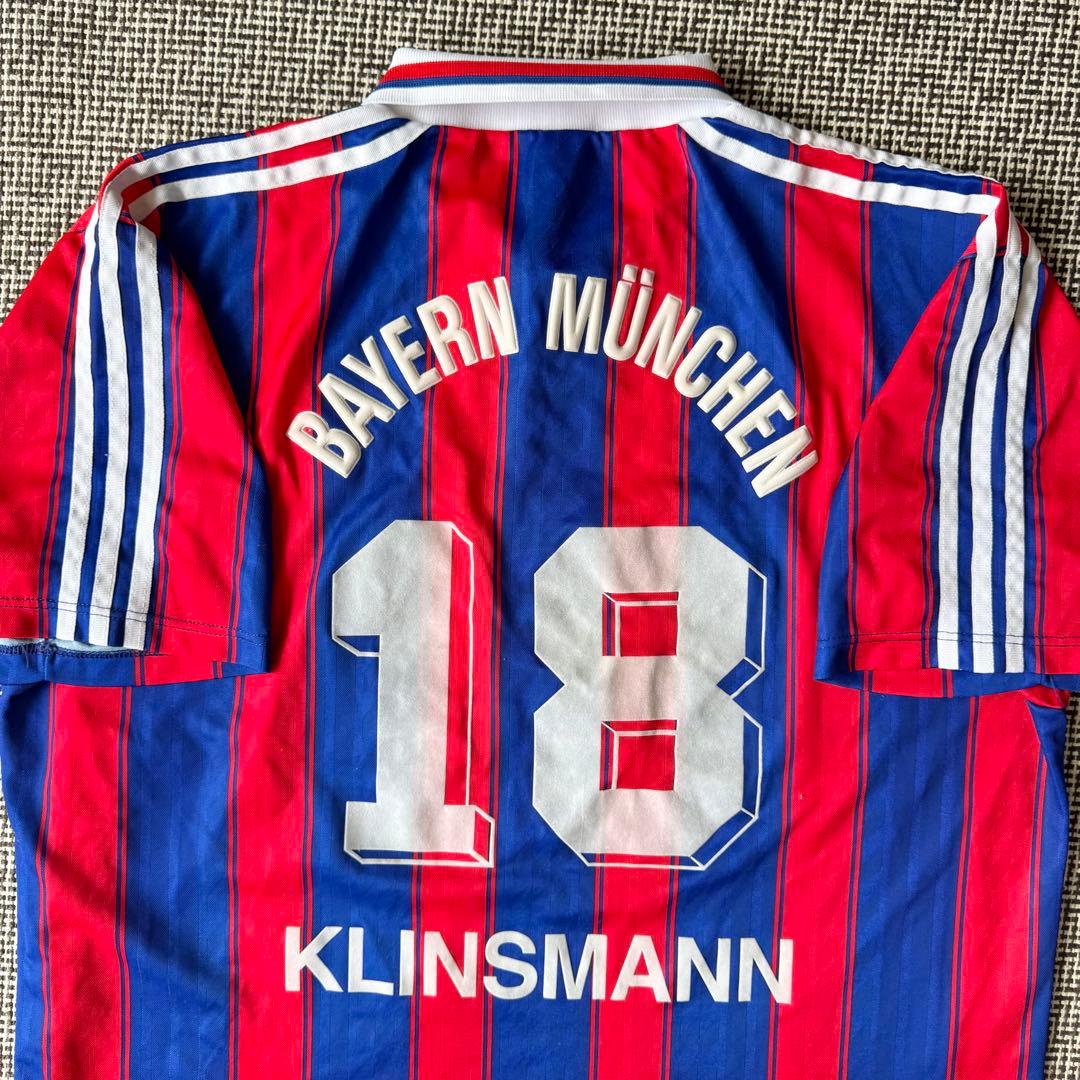 【人気襟付き】ユルゲン・クリンスマン ＃１８ バイエルン・ミュンヘン（H）