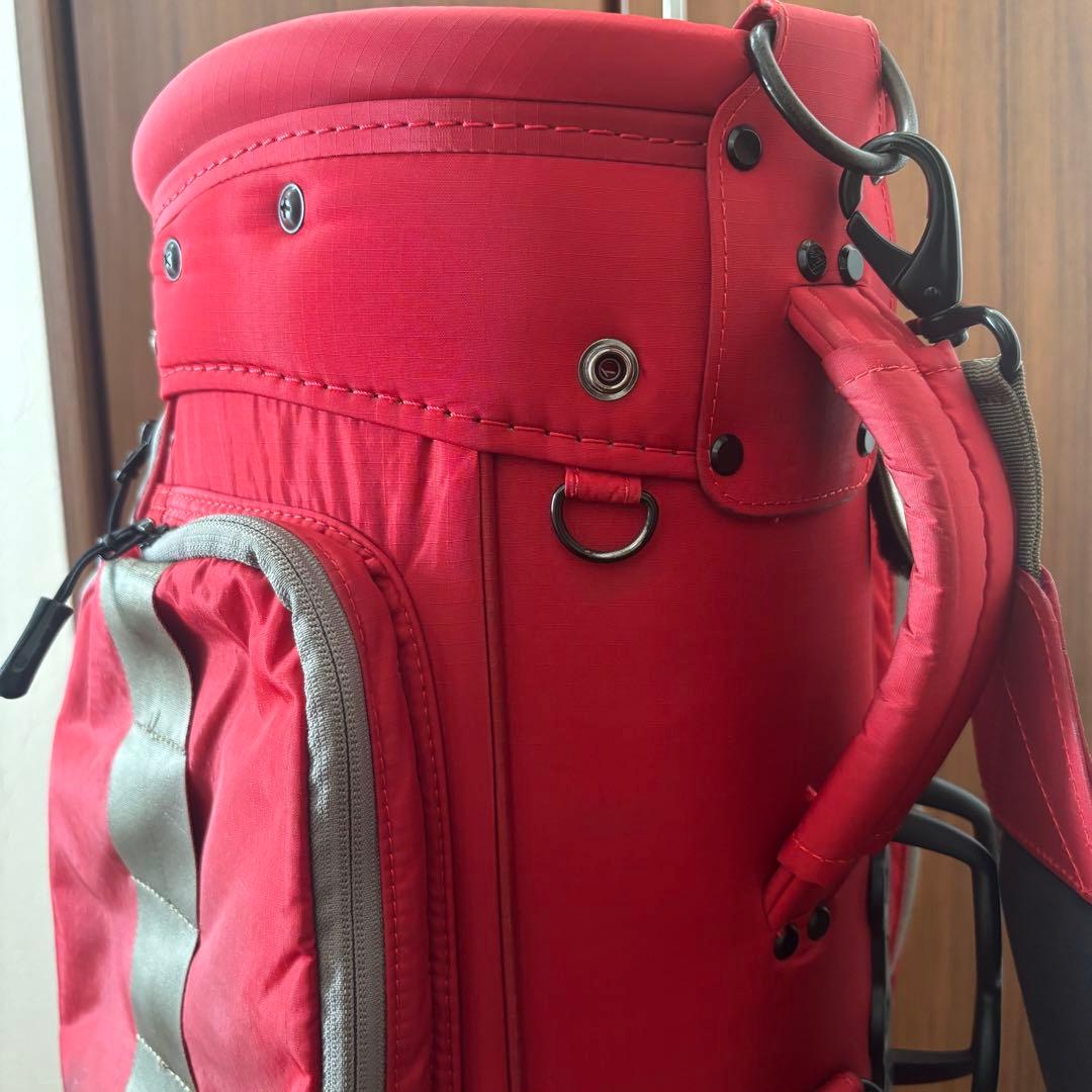 BRIEFING GOLF CR-6 レッド　キャディバッグ