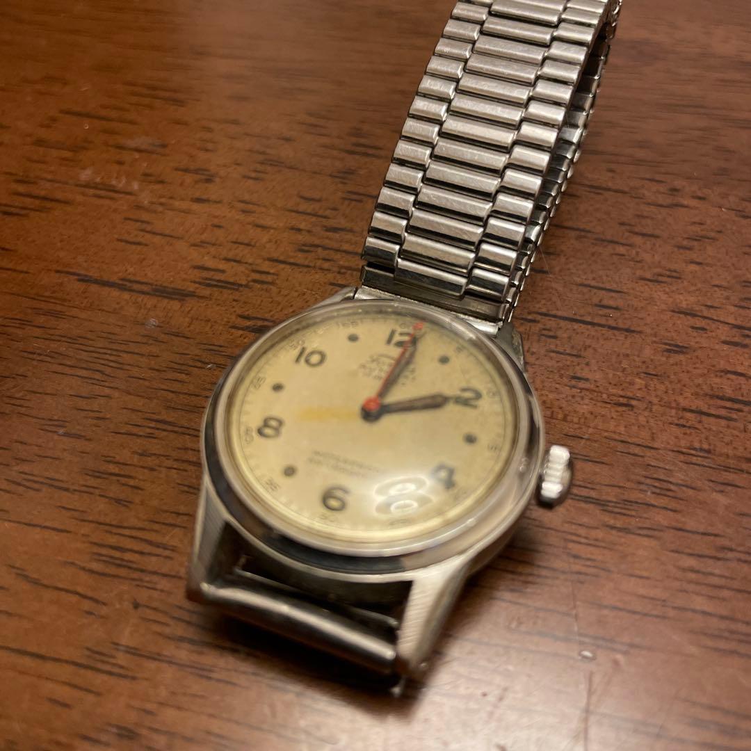 匿名発送【アンテイーク　OH要】Fortis 自動巻き腕時計 シルバー