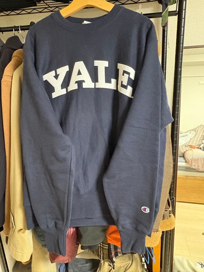 チャンピオン Champion Reverse Weave Yale 単色タグ