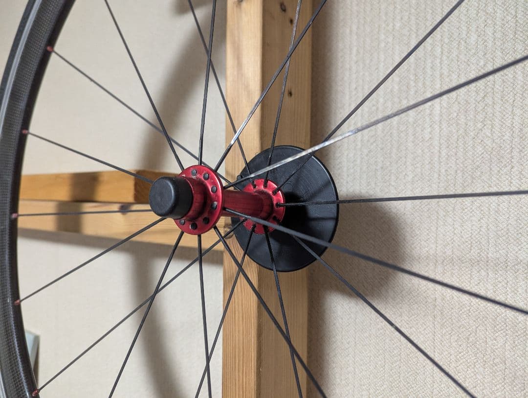 カーボン・アルミコンポジット セミディープホイール（前後セット）