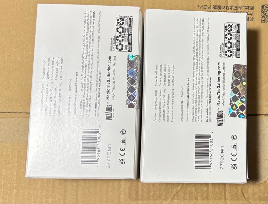 mtg Secret lair 30th Anniversary 未開封2個