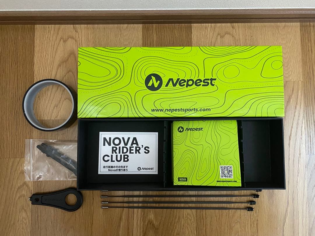 Nepest NOVA X カーボンホイールセット シマノフリー