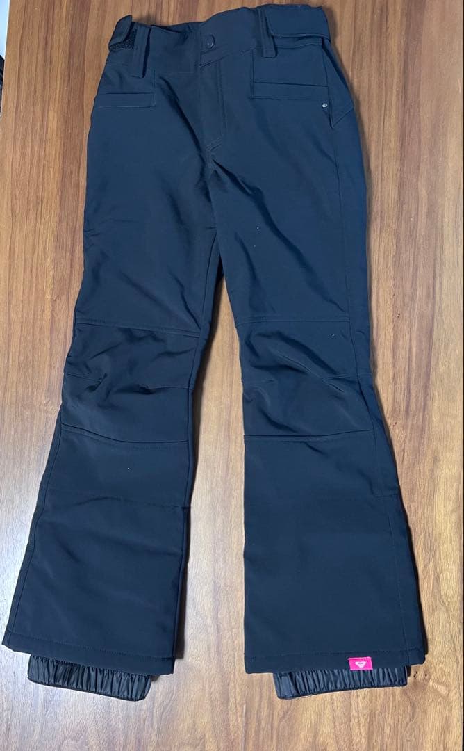 ROXY スキースノーボードパンツ ブラック　ジュニア•キッズ　サイズ8 S
