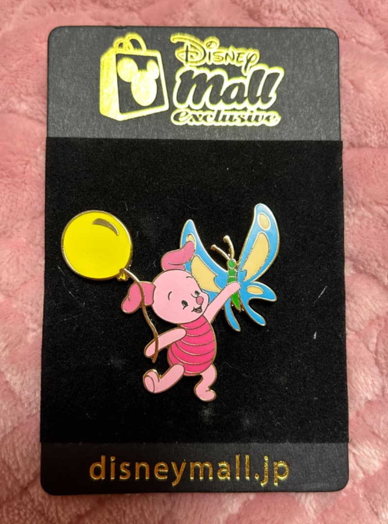 ディズニーモール　ピグレット　ピンバッジ　LE200