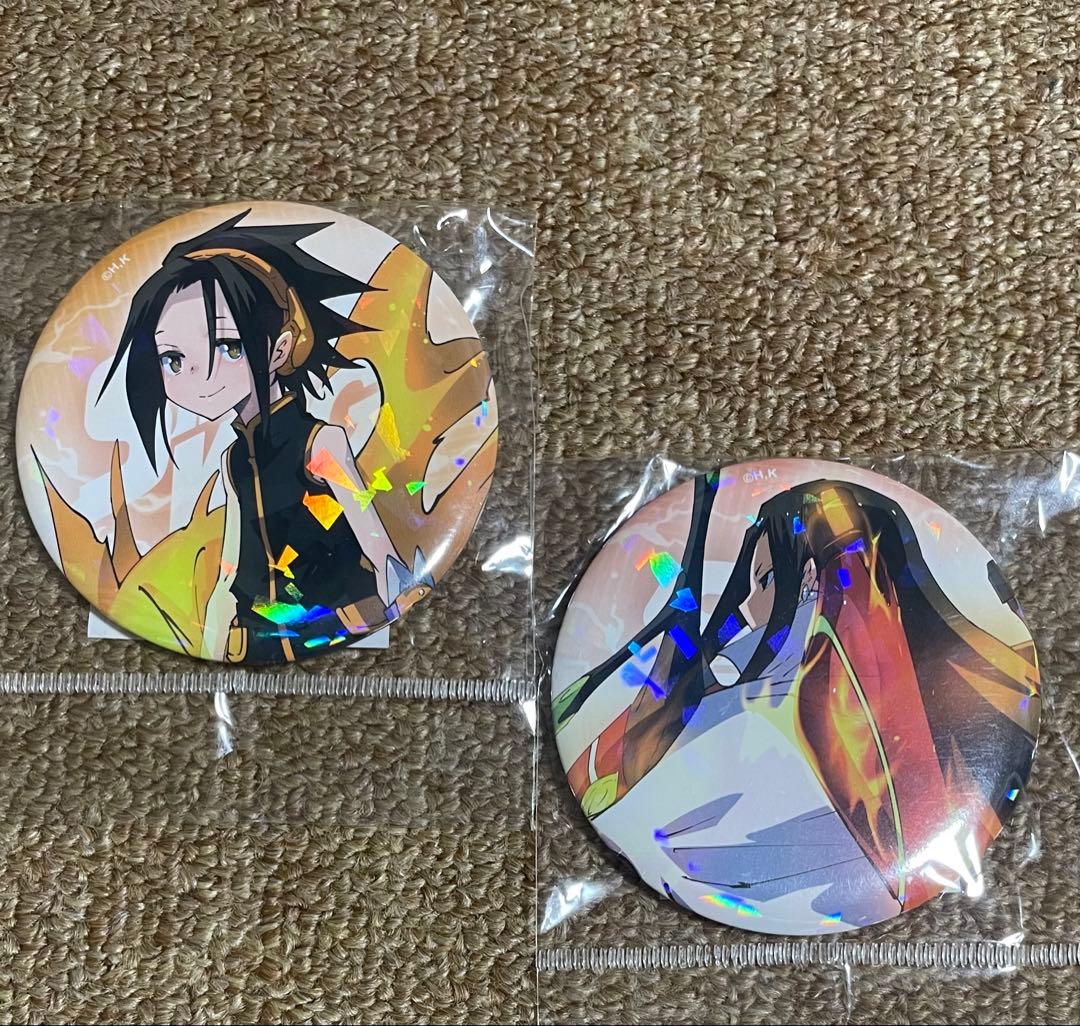 シャーマンキング SHAMANKING 台湾 ハオ 葉 HAO YOH 缶バッジ