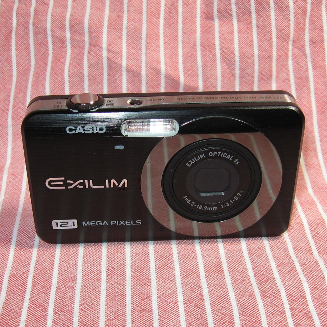 作例有　動作OK　SDカード付　純正セット カシオ EXILIM EX-Z90