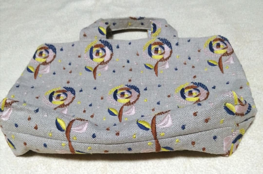 ミナペルホネン　ハンドメイドバッグ　sand rose